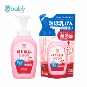 Nước rửa bình sữa Arau Baby