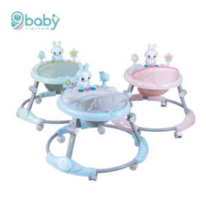 Xe tập đi cho bé gấp gọn có nhạc 619